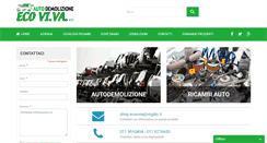 Desktop Screenshot of ecoviva.it