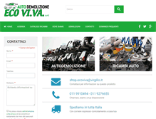 Tablet Screenshot of ecoviva.it